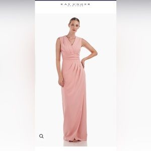 Kay Unger Cassia Column Gown NWT